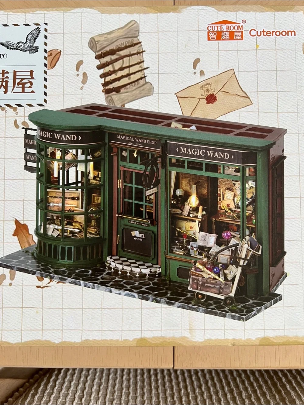 New in box! Cuteroom DIY Miniature Magic Shop Kit